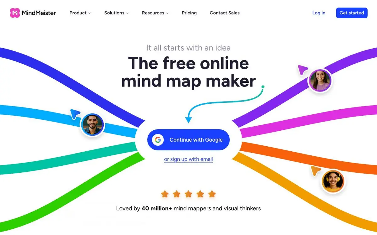MindMeister screenshot