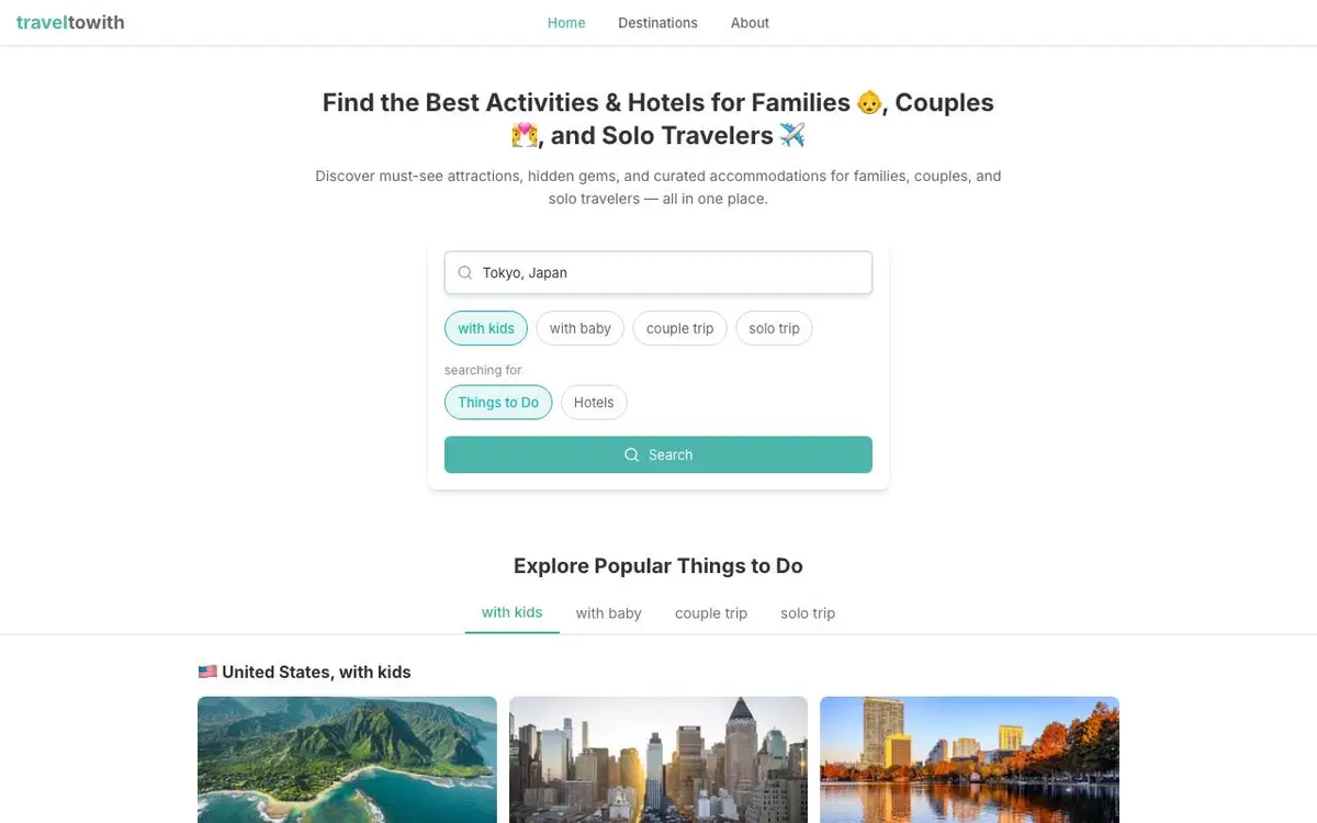 TravelToWith screenshot