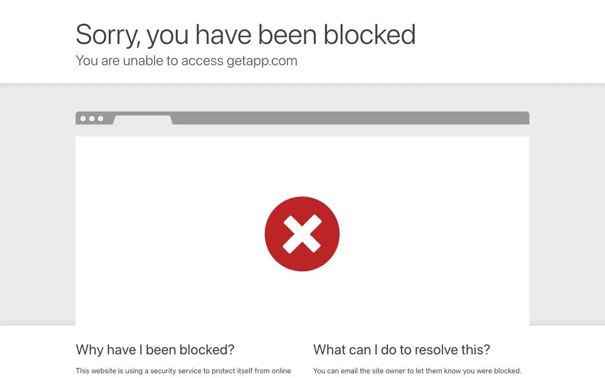 Screenshot of GetApp