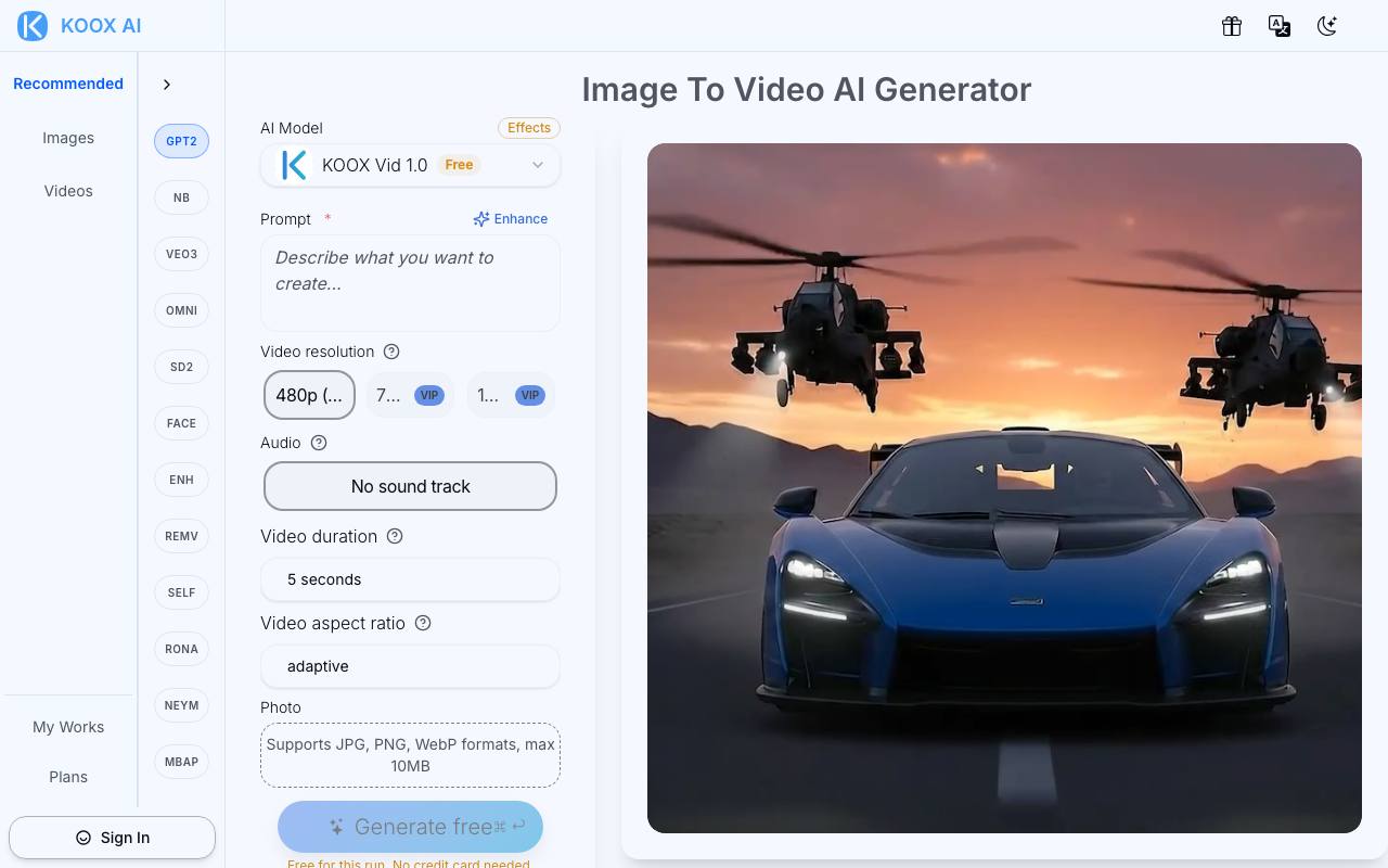 KOOX AI screenshot